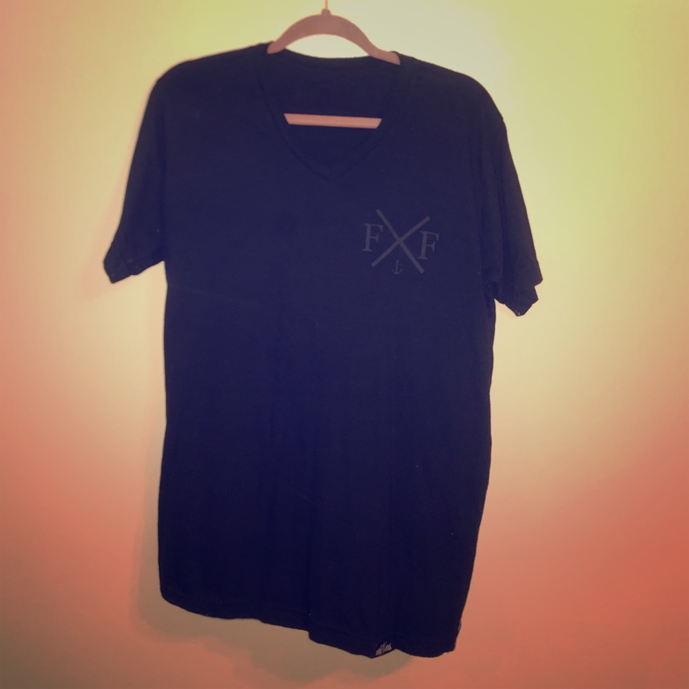 Flag Nor Fail V Neck Tee